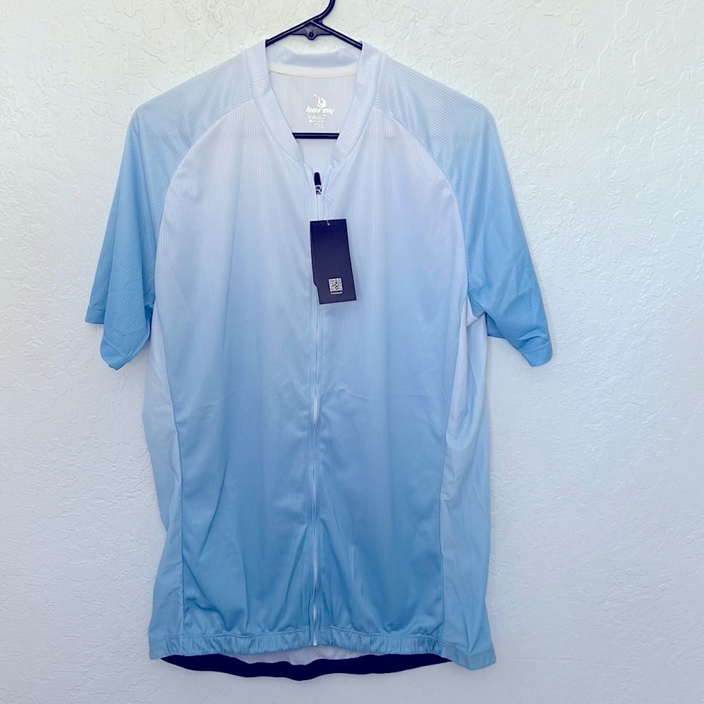 Beroy 2PCs Blue Black Cycling short & top